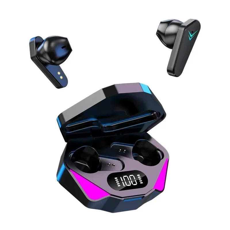 Bluetooth Earphones, Wireless Game Console Earphones, 65Ms Low Latency Earphones, Fone Game Console Earphones, Game Console MICR